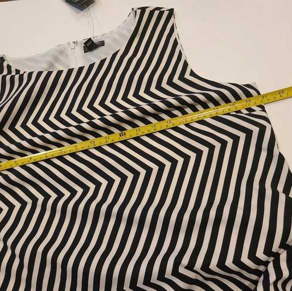 NWT Nicole by Nicole Miller Sleeveless shift dress sz.16 - Picture 6 of 10